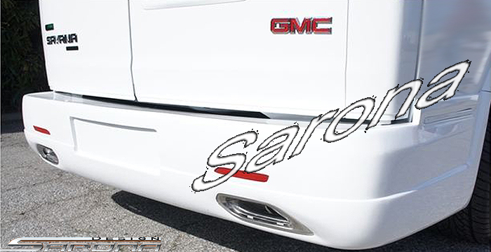 Custom GMC Savana Van  All Styles Rear Bumper (1996 - 2023) - $790.00 (Part #GM-012-RB)